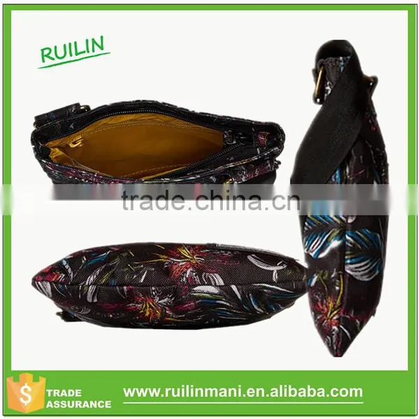 Flower Pattern Canvas Womens Bags for Trip Travel Bag Rucksack photo-2