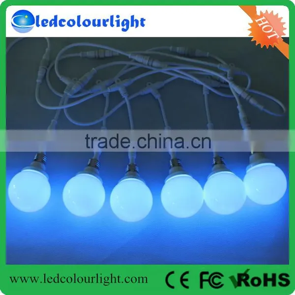 wholesale price SMD5050 multicolor dmx outdoor led bulb light