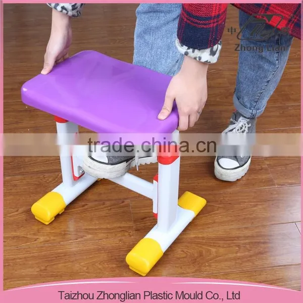 Steel leg stable student plastic surface school chair stool