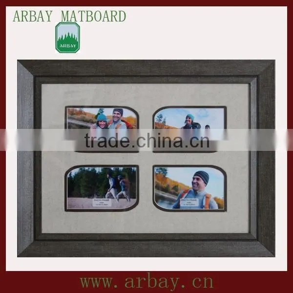 Multi Opening Picture Frame Matboard/custom Matboard/home Decor Wholesale Picture Frames Matboard
