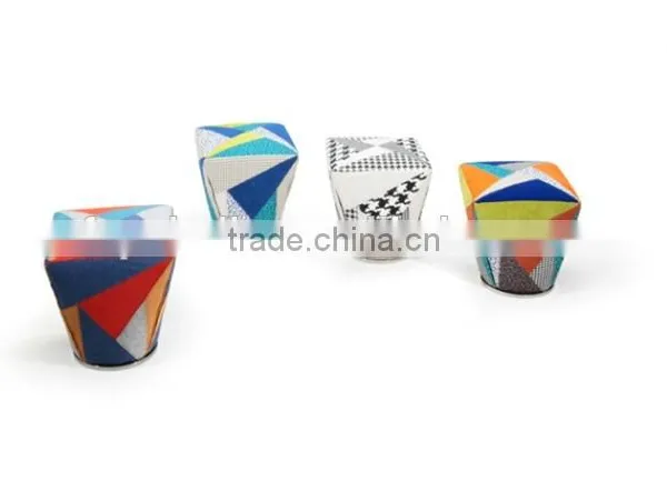 Patchwork Shoes Changing Stool photo-2