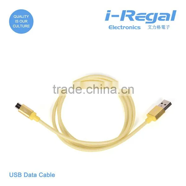 HOT Aluminum Sell Double Side Drawing Usb Cable for Mobile Phone photo-2