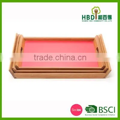 Hot Selling Bamboo Trays,Bamboo Breakfast Tray,Bamboo Food Tray photo-3