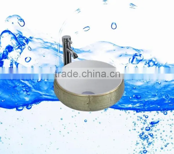 Fashion Designer Bathroom Porcelain House Ware Glass Wash Basins photo-5