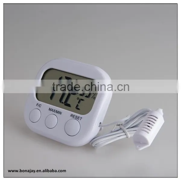 Digital Barometer Thermometer Hygrometer Clock TA668A photo-2