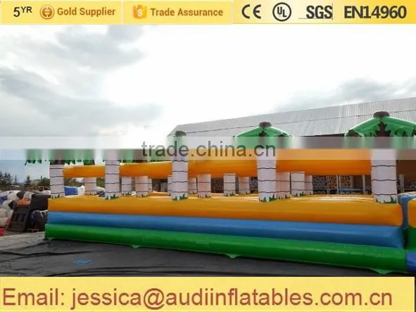 Inflatable Tropical Slide With Palm Trees for Sale photo-3