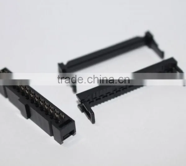 IDC Socket 2.54mm Flat Cable Black 26pin photo-4