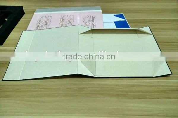 Foldable Paper Packaging Boxes/ Flat Folding Cardboard Gift Box/ Collapsible Magnetic Box photo-6