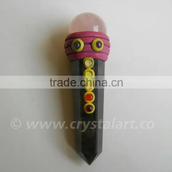 LABRADORITE TIBETAN HEALING WANDS photo-2