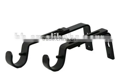 Extendable Metal Iron Curtain Rod Bracket For Window Decoration photo-6