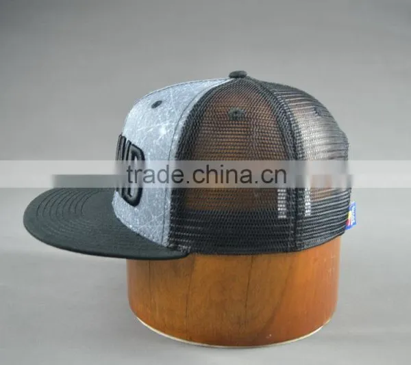 Custom 6-panel Snapback Cap With 3D Embroidery Logo photo-3