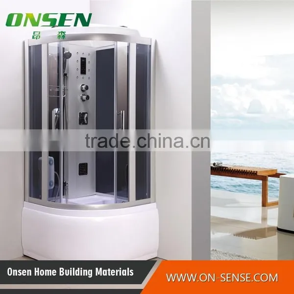 Steam Shower Enclosure and Bathtub With Massage photo-6