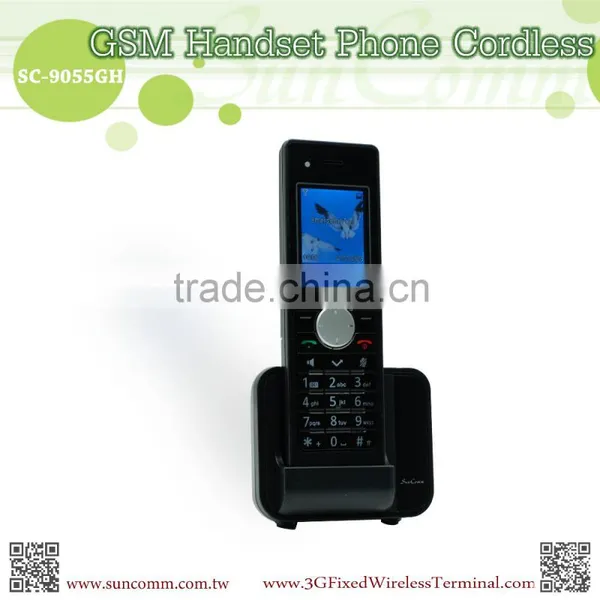 SC-9055-GH Low Cost GSM Handset Cordless Phone With Sim Card & Bluetooth Headset Support photo-2