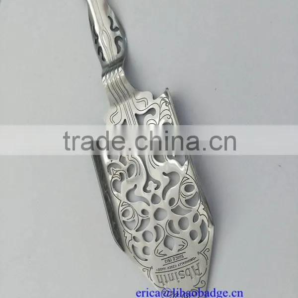 Bulk Wholesale Stainless Steel Hotel Used Absinthe Spoon photo-6