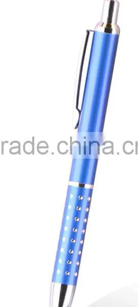 Bright Colored Barrel Stylus Touch Pen With the Diamond Cut Grip photo-2