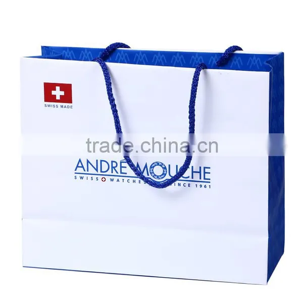 Watch Paper Shopper With Printing Logo
