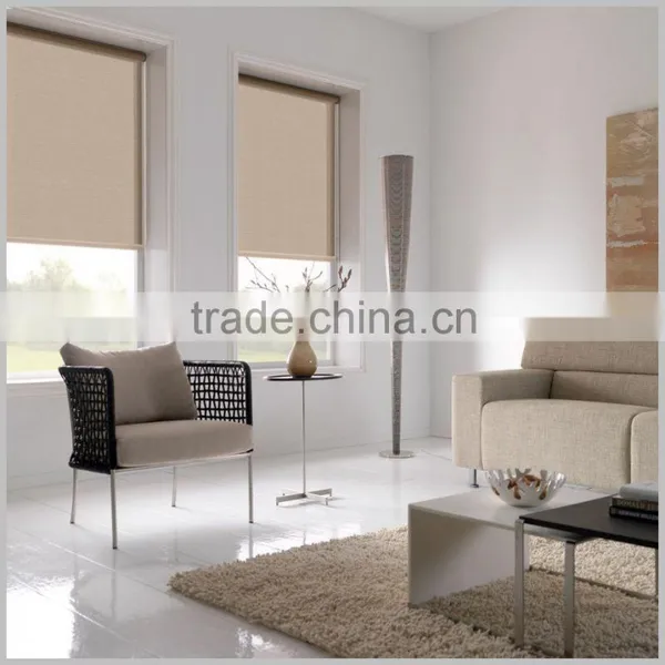 Motorized/Electric Blackout Sun Shading Window Roller Blinds Fabric photo-5