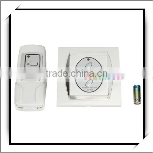 Digital Wireless Remote Control Switch 2 Channels White