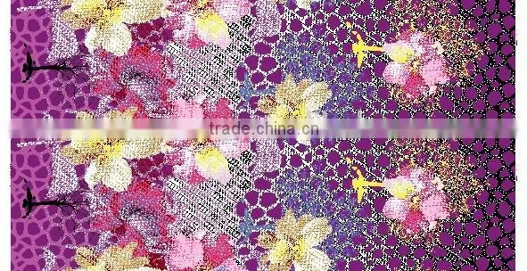 Red Velvet Hometextile / Polyester Printed Fabric / Hometextile