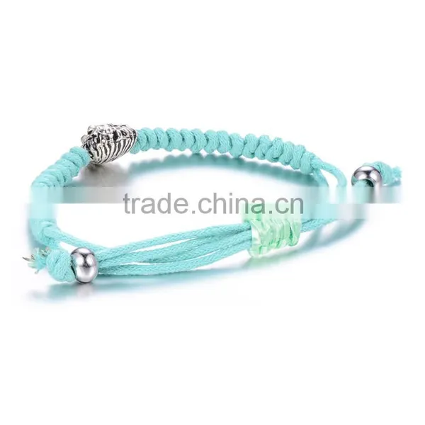 New Deisgn Braided Rop Bracelet, Cotton Friendship Bracelets Cotton Cord Bracelet photo-3