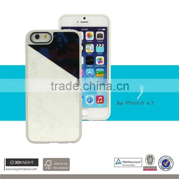 2016 New Arrival Latest Design Real Marble Phone Case for IPhone 6 6S OEM Case Marble Back Cover photo-5