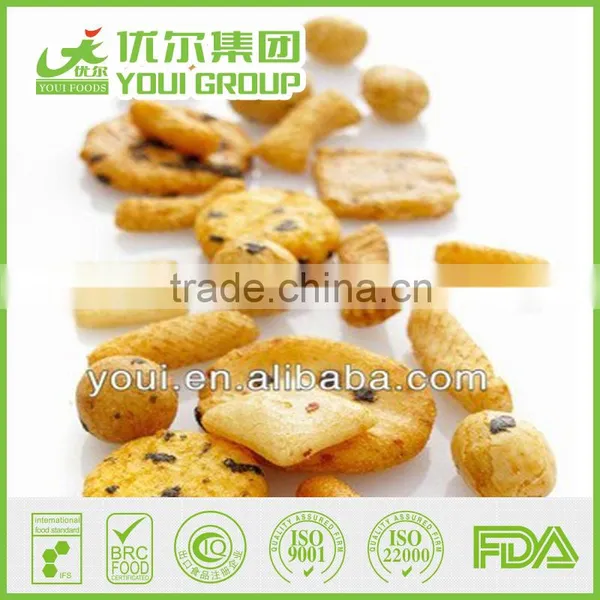 HAHAL BRC ISO Certificat Rice Crackers and Coated Peanuts Mix4 NON-GMO,Rich in Dietary Fibres, Good for Stomach YOUI GROUP photo-3