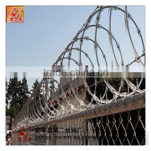 SS201 304 316 316L Stainless Steel Razor Barbed Wire/Hight Security Razor Barbed Wire photo-4