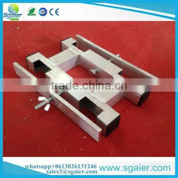 Anti-slip Black Plywood Platform With Adjustable Round Legs Concert Stage for Sale photo-6