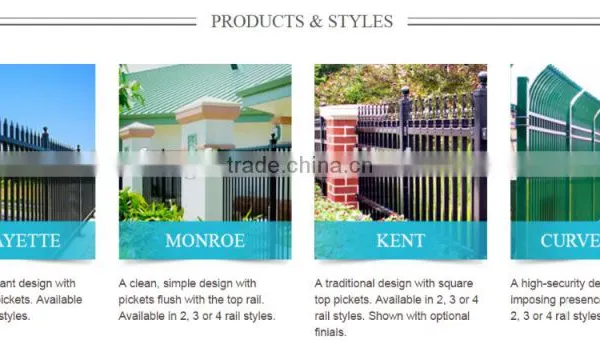 Post and Rail Aluminum Metal Turf photo-3