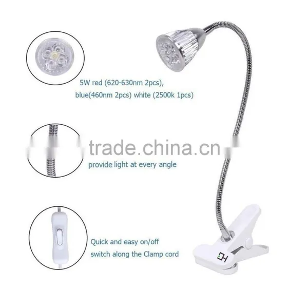 5W LED Grow Lights for Indoor Plants photo-2