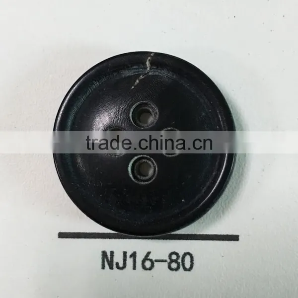 NJ16-80 Real Natural Buffalo Horn Buttons