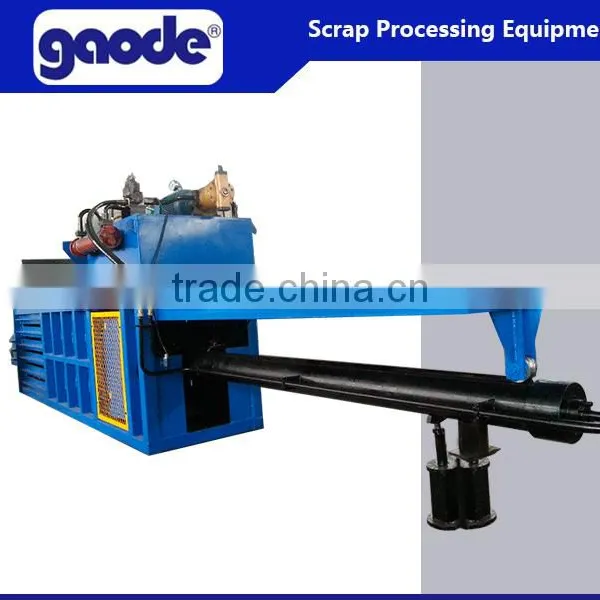 Horizontal Hydraulic Scrap Paper Baler For CE Certification photo-2
