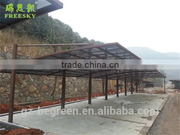Free Standing Attached Patio Metal Carport Cover for Car photo-2