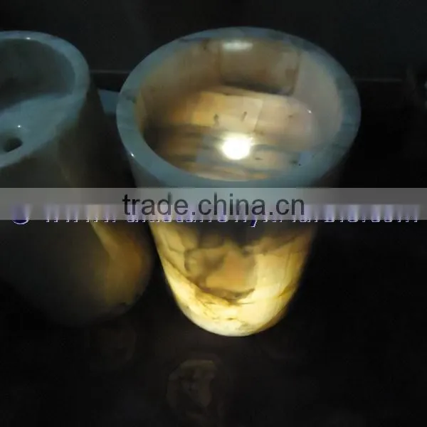 EXPORTER OF BACKLIT ONYX PEDESTALS SINKS photo-5