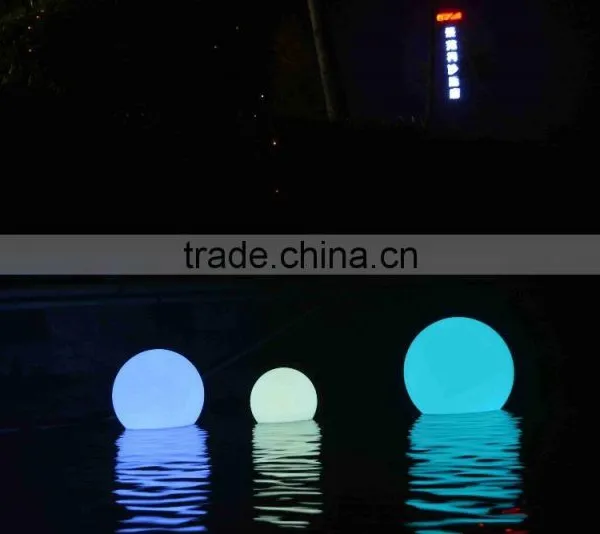 30cm RGB Waterproof Swimming Pool Lighting Balls/ Solar and Battery Operated LED Floating Ball photo-5