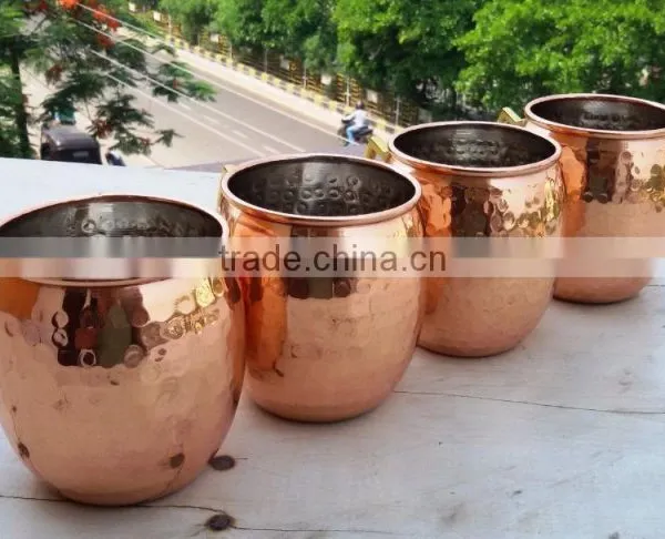 Pure Copper Moscow Mule Mug - 16oz 100% Solid Moscow Mule Mugs With No Inner Lining photo-2