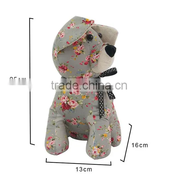 Store More Dress Bow-Ties Calico Cute Dog Door Stopper photo-2