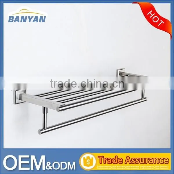 Hotel Design Wall Mounted Ladder Vertical Towel Rack for Bathroom photo-2