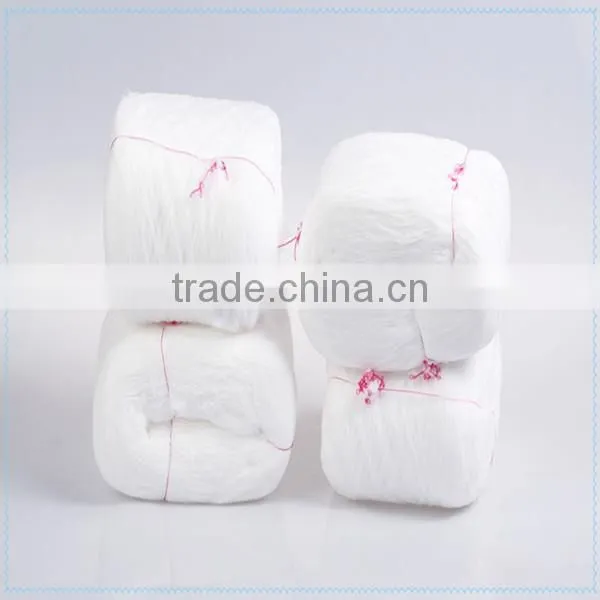 Raw White S+Z Twist High Tenacity Nylon Dty Yarn 100d/36f/2 for Sock Knitting photo-2