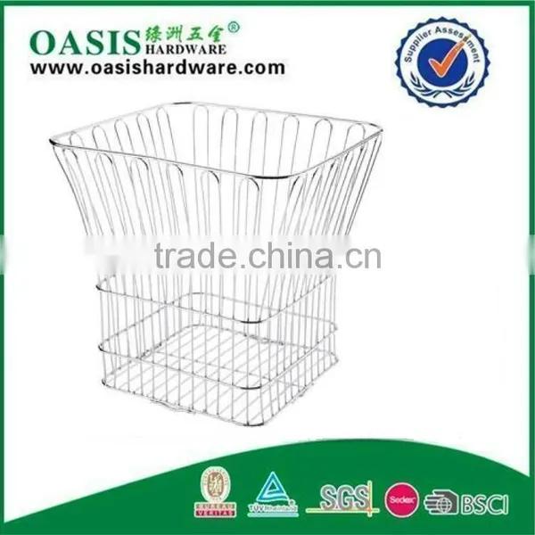 HIGH QUALITY Muti-function Hotel Waste Basket, Metal photo-4
