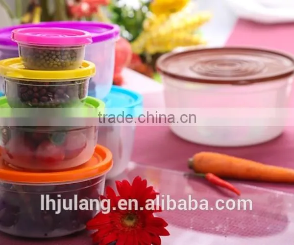 BPA-Free Plastic Food Container Set/ 7pcs Plastic Food Storage Container Set photo-4