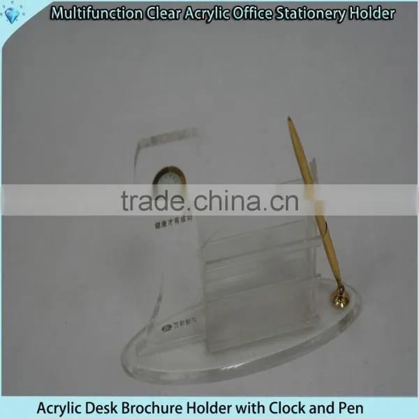 Handmade 4mm Dark Brown Acrylic Pen Holder photo-6