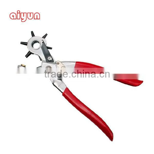 Revolving Leather Belt Hole Watchband Punch Plier