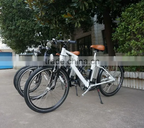 Cheap Electric Non-foldable Bicycle With Carbon Steel Frame and Lithium Battery photo-3