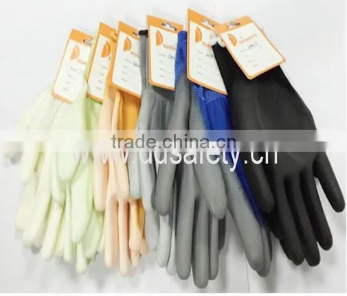 DDSAFETY Top Quality Professional pu Work Gloves Anti Static Gloves-DPU101 photo-3