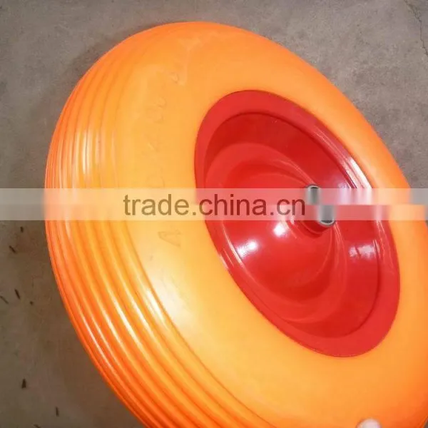 16'*4.00-8 PU FOAM WHEEL FP4008 WITH METAL RIM photo-6