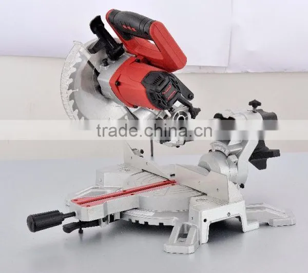 8"inch Single Bevel Sliding Miter Saw/ Woodworking 1500w photo-2