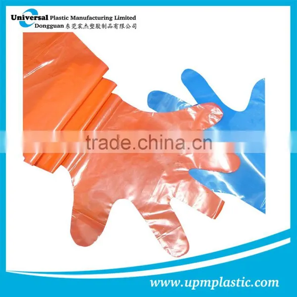 Eco-friendly Disposable Plastic LDPE Arm Length Gloves photo-2