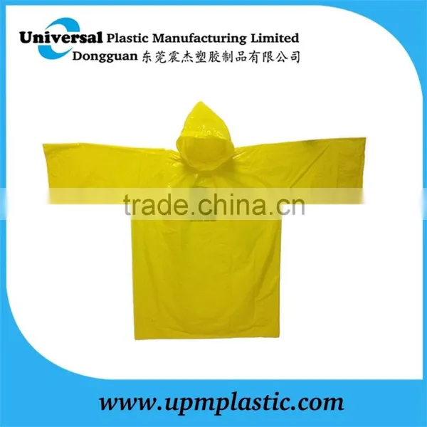 Disposable Waterproof LDPE/HDPE/poncho Raincoat photo-2