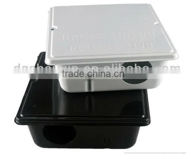 Rodent Metal Bait Station With Black Powder Coating SX-5011 photo-2